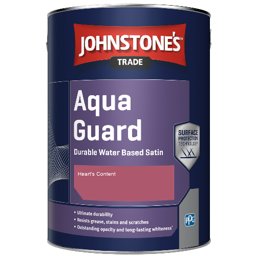 Aqua Guard Durable Water Based Satin - Heart's Content - 1ltr