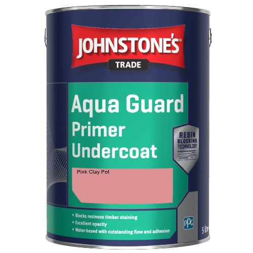 Aqua Guard Primer Undercoat - Pink Clay Pot - 1ltr