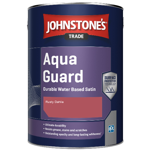Aqua Guard Durable Water Based Satin - Rusty Dahlia - 1ltr