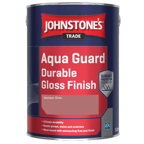 Johnstone's Aqua Guard Durable Gloss Finish - Horizon Glow - 5ltr