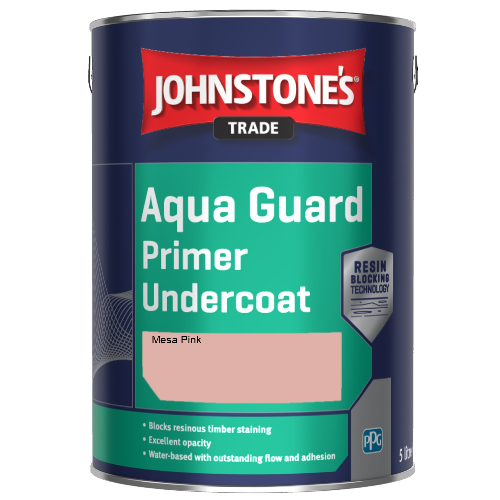 Aqua Guard Primer Undercoat - Mesa Pink - 1ltr