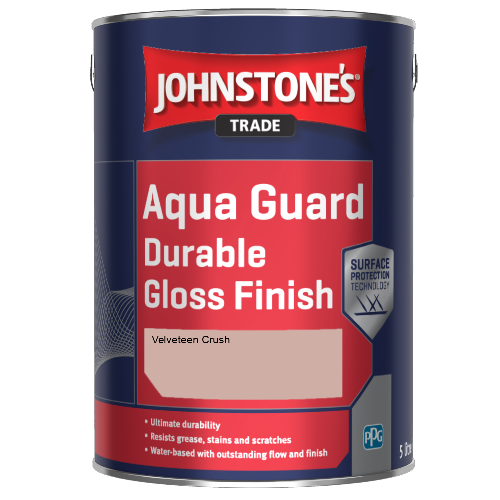 Johnstone's Aqua Guard Durable Gloss Finish - Velveteen Crush - 1ltr