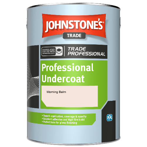 Johnstone's Professional Undercoat spirit based paint - Morning Balm - 5ltr