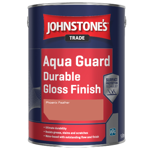 Johnstone's Aqua Guard Durable Gloss Finish - Phoenix Feather - 1ltr