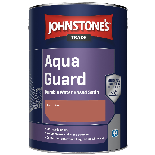 Aqua Guard Durable Water Based Satin - Iron Dust - 1ltr