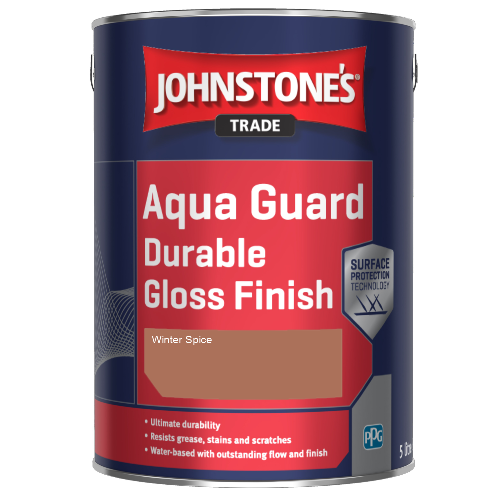 Johnstone's Aqua Guard Durable Gloss Finish - Winter Spice - 1ltr
