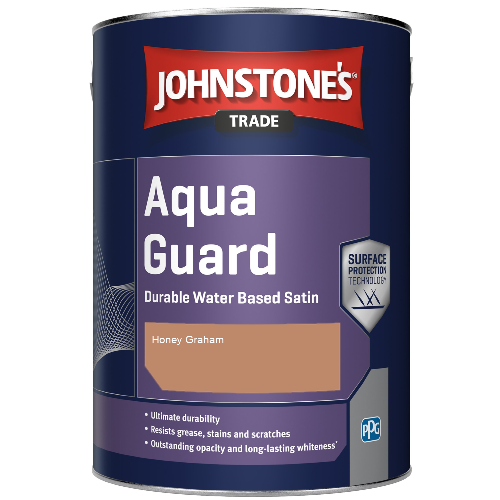 Aqua Guard Durable Water Based Satin - Honey Graham - 2.5ltr