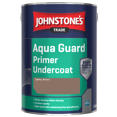 Aqua Guard Primer Undercoat - Derby Brown - 1ltr