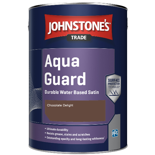 Aqua Guard Durable Water Based Satin - Chocolate Delight - 1ltr