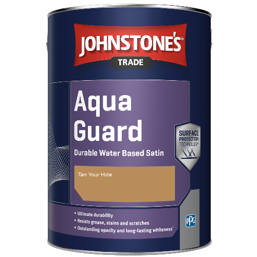 Aqua Guard Durable Water Based Satin - Tan Your Hide - 1ltr