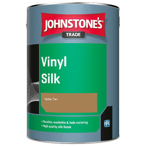 Johnstone's Trade Vinyl Silk emulsion paint - Tattle Tan - 2.5ltr