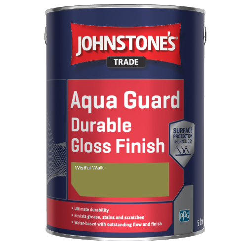 Johnstone's Aqua Guard Durable Gloss Finish - Wistful Walk - 2.5ltr