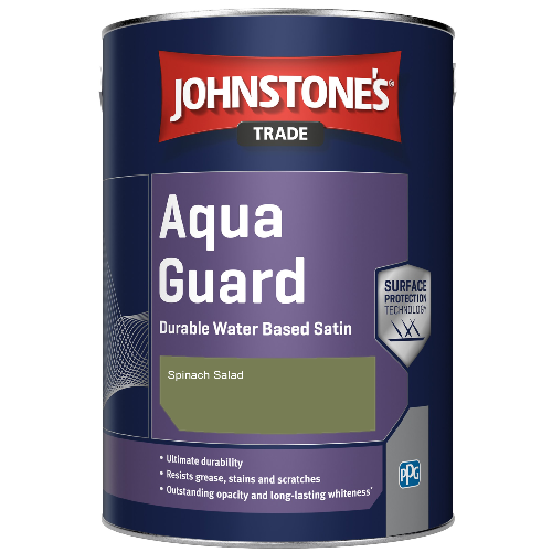 Aqua Guard Durable Water Based Satin - Spinach Salad - 1ltr