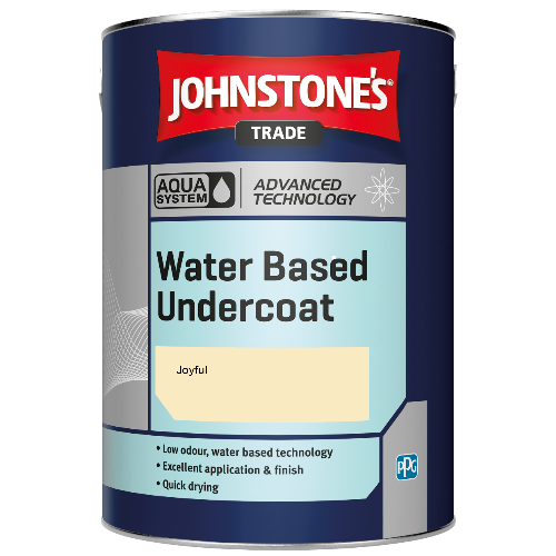 Johnstone's Aqua Water Based Undercoat paint - Joyful - 2.5ltr