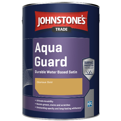 Aqua Guard Durable Water Based Satin - Glorious Gold - 1ltr