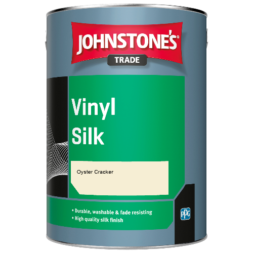 Johnstone's Trade Vinyl Silk emulsion paint - Oyster Cracker - 5ltr