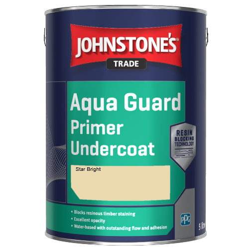 Aqua Guard Primer Undercoat - Star Bright - 1ltr