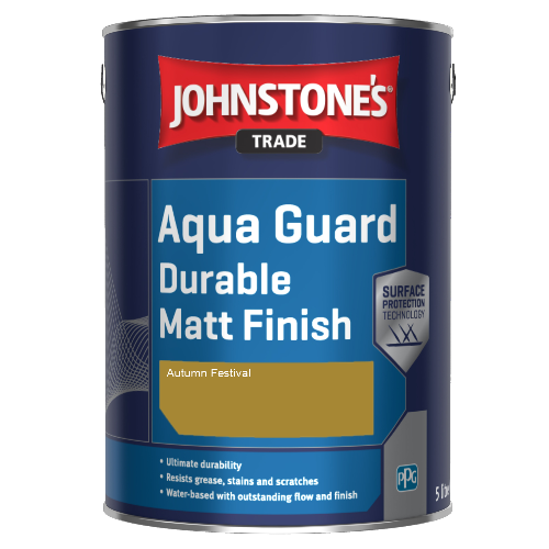 Johnstone's Aqua Guard Durable Matt Finish - Autumn Festival - 5ltr