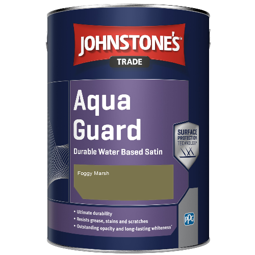 Aqua Guard Durable Water Based Satin - Foggy Marsh - 1ltr