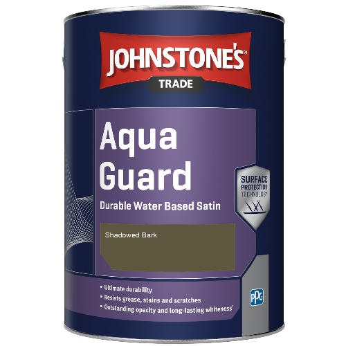 Aqua Guard Durable Water Based Satin - Shadowed Bark - 1ltr