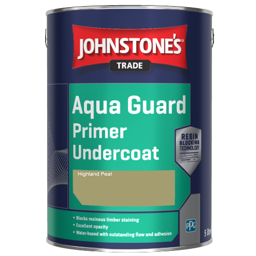 Aqua Guard Primer Undercoat - Highland Peat - 1ltr