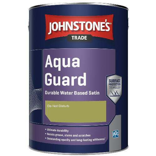 Aqua Guard Durable Water Based Satin - Do Not Disturb - 5ltr