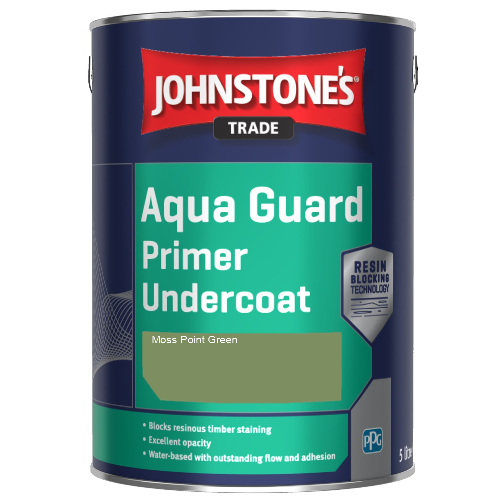 Aqua Guard Primer Undercoat - Moss Point Green - 1ltr