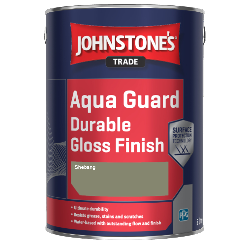 Johnstone's Aqua Guard Durable Gloss Finish - Shebang - 1ltr
