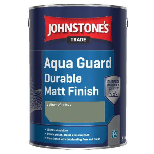 Johnstone's Aqua Guard Durable Matt Finish - Lottery Winnings - 1ltr