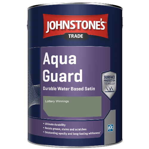 Aqua Guard Durable Water Based Satin - Lottery Winnings - 1ltr