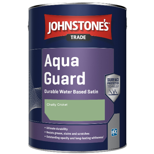 Aqua Guard Durable Water Based Satin - Chatty Cricket - 2.5ltr