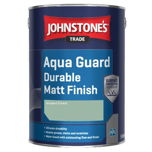 Johnstone's Aqua Guard Durable Matt Finish - Ancient Forest - 1ltr