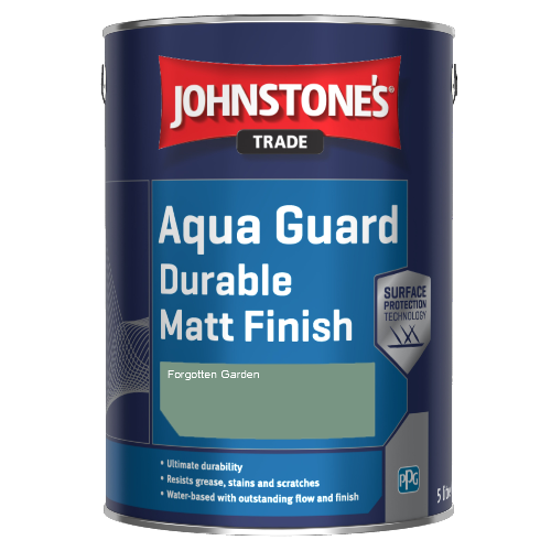 Johnstone's Aqua Guard Durable Matt Finish - Forgotten Garden - 1ltr