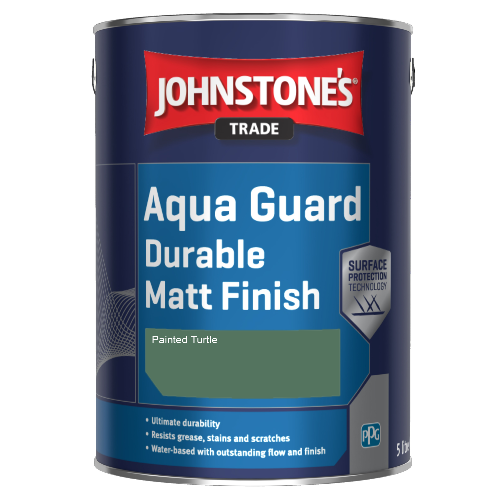 Johnstone's Aqua Guard Durable Matt Finish - Painted Turtle - 1ltr