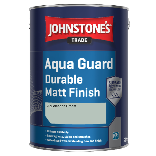 Johnstone's Aqua Guard Durable Matt Finish - Aquamarine Dream - 1ltr