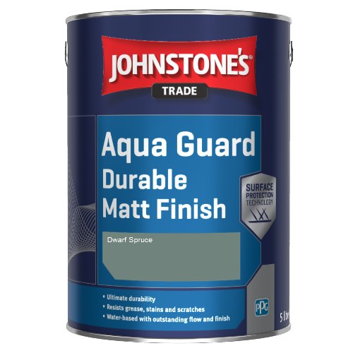 Johnstone's Aqua Guard Durable Matt Finish - Dwarf Spruce - 1ltr