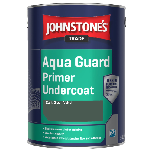 Aqua Guard Primer Undercoat - Dark Green Velvet - 1ltr