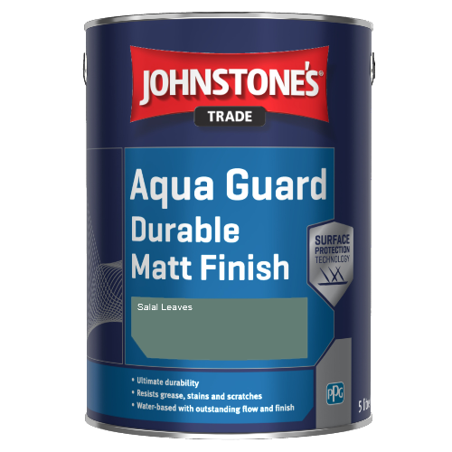Johnstone's Aqua Guard Durable Matt Finish - Salal Leaves - 1ltr