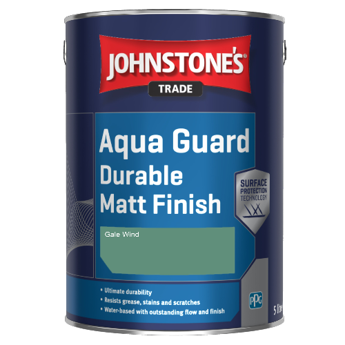 Johnstone's Aqua Guard Durable Matt Finish - Gale Wind - 1ltr