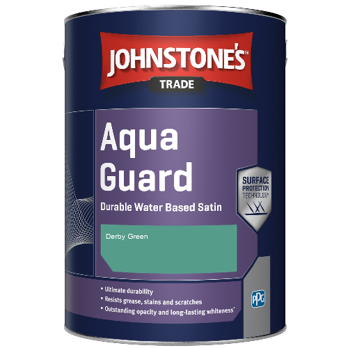 Aqua Guard Durable Water Based Satin - Derby Green - 1ltr
