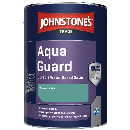 Aqua Guard Durable Water Based Satin - Treasure Isle - 1ltr