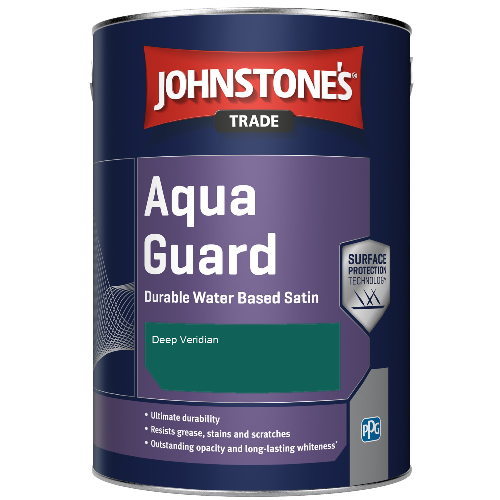 Aqua Guard Durable Water Based Satin - Deep Veridian - 1ltr