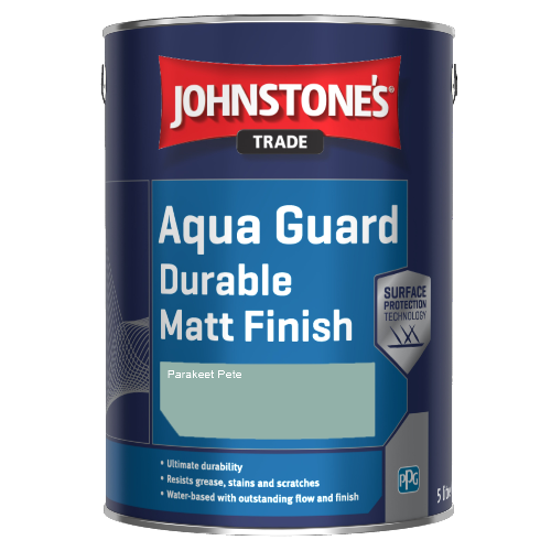 Johnstone's Aqua Guard Durable Matt Finish - Parakeet Pete - 1ltr