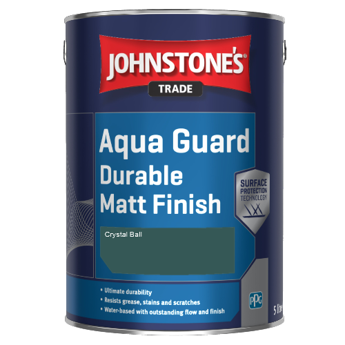 Johnstone's Aqua Guard Durable Matt Finish - Crystal Ball - 2.5ltr