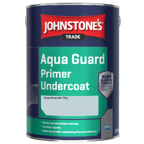 Aqua Guard Primer Undercoat - Scandinavian Sky - 1ltr