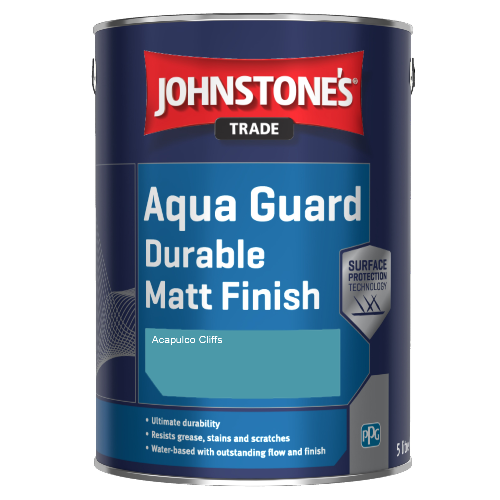 Johnstone's Aqua Guard Durable Matt Finish - Acapulco Cliffs - 1ltr
