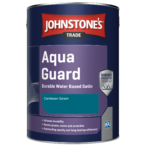 Aqua Guard Durable Water Based Satin - Caribbean Splash - 1ltr