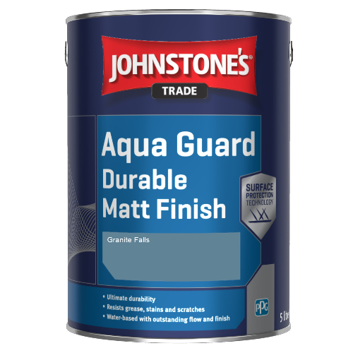 Johnstone's Aqua Guard Durable Matt Finish - Granite Falls - 1ltr