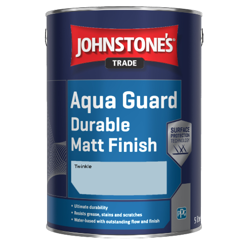 Johnstone's Aqua Guard Durable Matt Finish - Twinkle - 1ltr