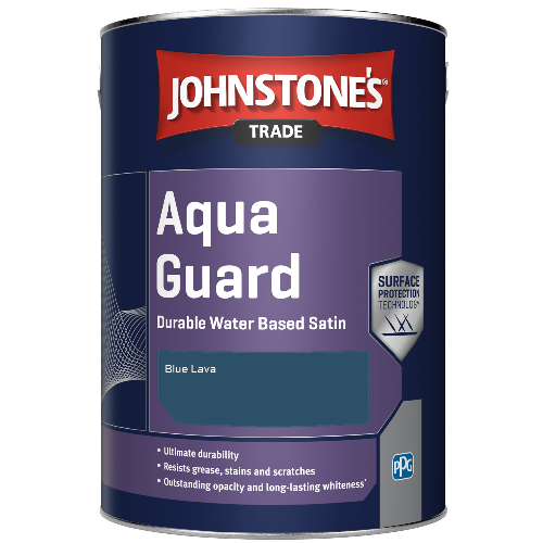 Aqua Guard Durable Water Based Satin - Blue Lava - 1ltr